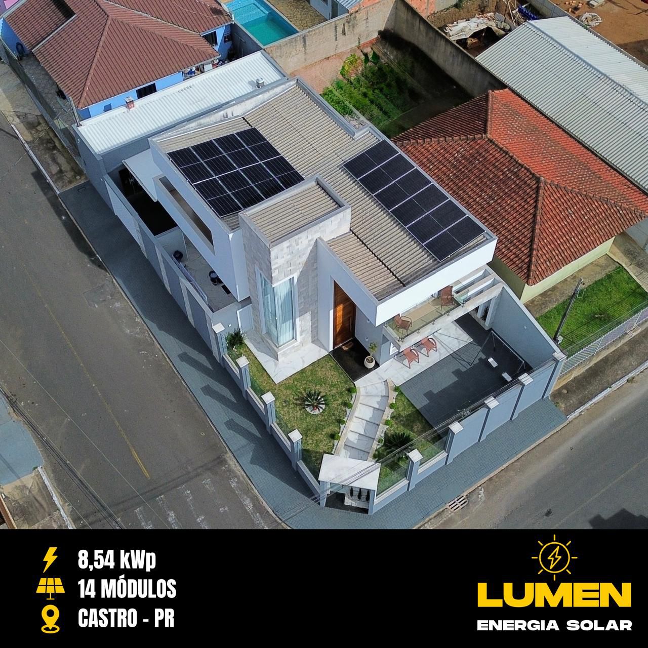 Projeto residencial em Castro-PR